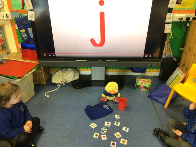 Image of Letter of the week j