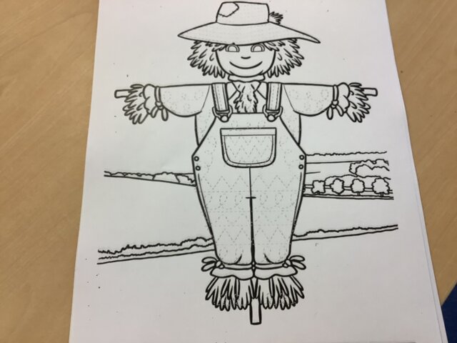 Image of Scarecrow Mark Making