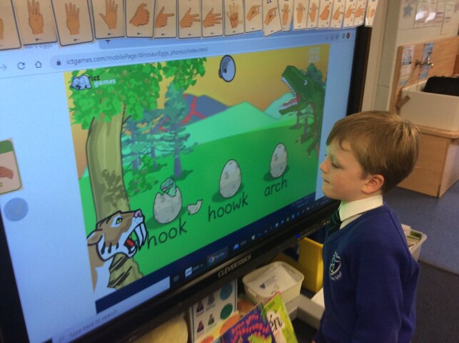 Image of Applying our new phonemes