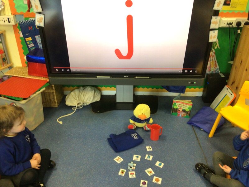 Image of Letter of the week j